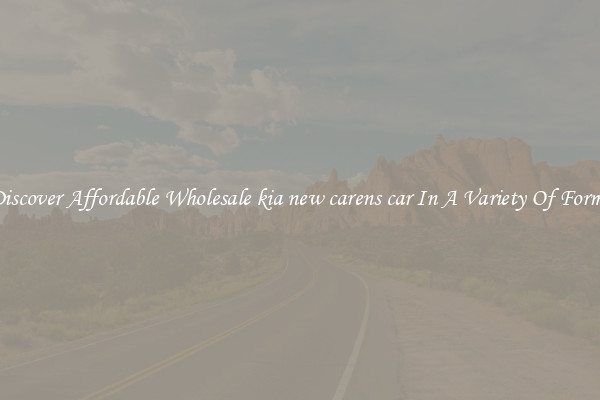 Discover Affordable Wholesale kia new carens car In A Variety Of Forms