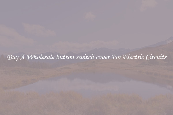 Buy A Wholesale button switch cover For Electric Circuits