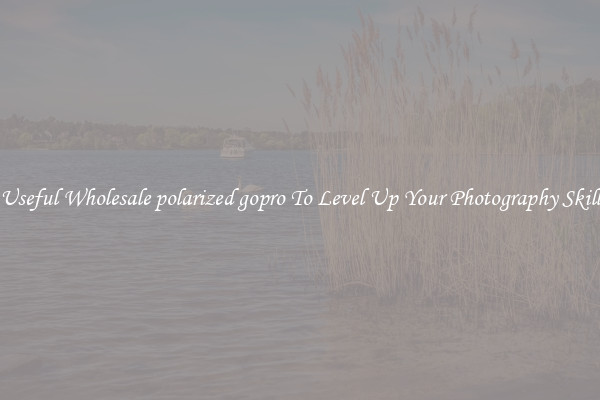 Useful Wholesale polarized gopro To Level Up Your Photography Skill
